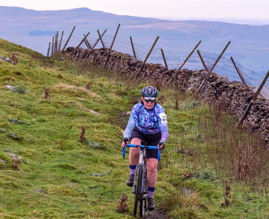 Emma Osenton racing Three Peaks Cyclocross (Image credit: Sam Mashford)